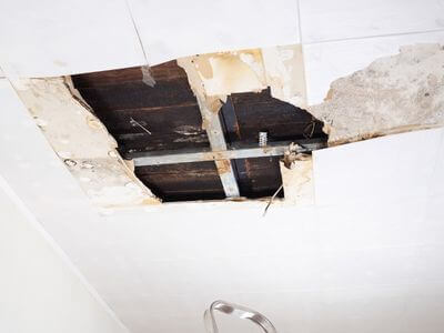 About water damage cleanup - ceiling water damage repair experts in Worcester